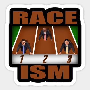 Race-ism Sticker